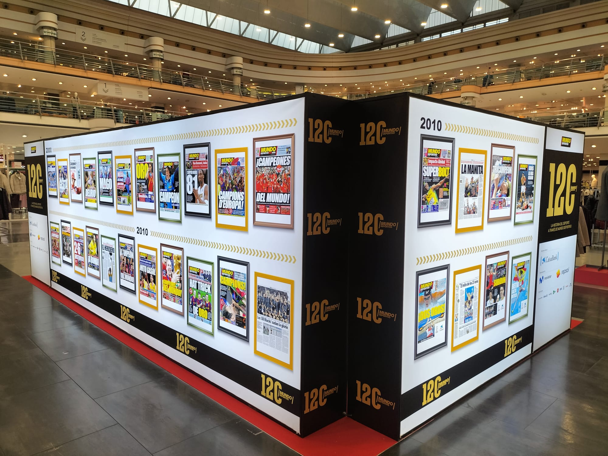 Exposición 120 anys Diari Mundo Deportivo